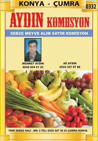 Aydın Komisyon — yayımlanmış firma fotoğrafı