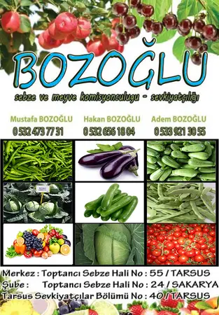 Bozoğlu Komisyon evi — yayımlanmış firma fotoğrafı