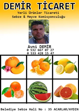 Demir Komisyon evi — yayımlanmış firma fotoğrafı