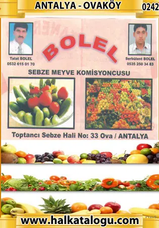 Bolel Komisyon evi — yayımlanmış firma fotoğrafı