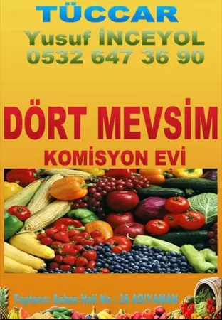 Dört Mevsim Komisyonevi — yayımlanmış firma fotoğrafı