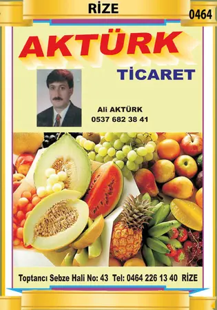 Aktürk Ticaret — yayımlanmış firma fotoğrafı