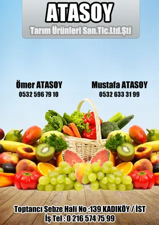 Atasoy Tarım Ürünleri Atasoy Komisyon evi — yayımlanmış firma fotoğrafı