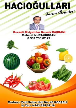Hacıoğulları Tarım Ürünleri Komisyon evi — yayımlanmış firma fotoğrafı
