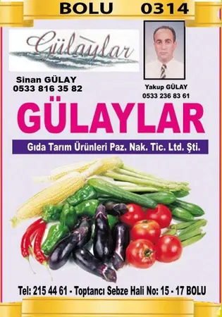 Gülaylar Komisyon evi — yayımlanmış firma fotoğrafı