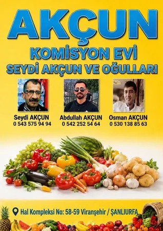 Akçun Komisyon evi — yayımlanmış firma fotoğrafı