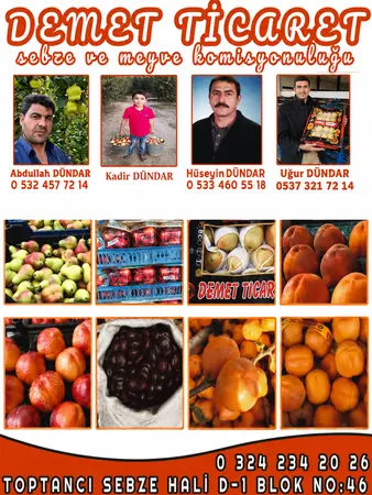 Demet ticaret komisyon evi — yayımlanmış firma fotoğrafı