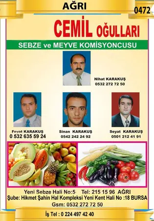 Cemil Oğulları — yayımlanmış firma fotoğrafı