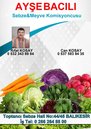 Ayşe Bacılı Komisyon evi — yayımlanmış firma fotoğrafı