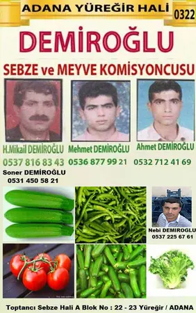Demiroğlu Komisyon evi — yayımlanmış firma fotoğrafı