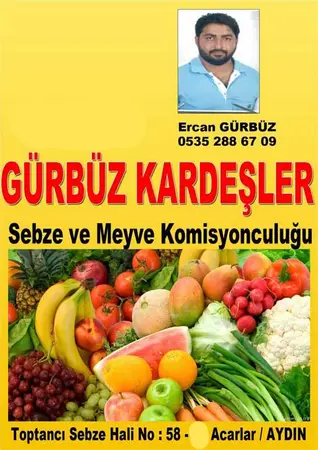 Gürbüz Kardeşler Komisyon evi — yayımlanmış firma fotoğrafı