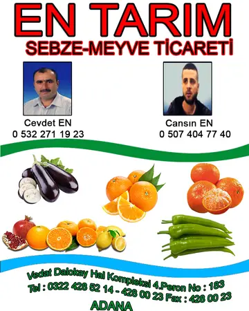 En Tarım Komisyon evi — yayımlanmış firma fotoğrafı