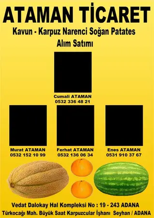 Ataman Ticaret — yayımlanmış firma fotoğrafı