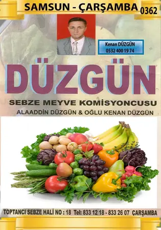 Düzgün Komisyon evi — yayımlanmış firma fotoğrafı