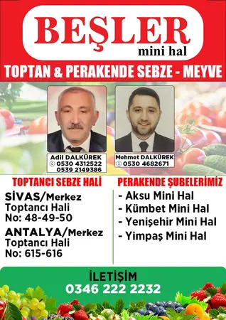 Beşler Mini Hal Ltd.Şti. — yayımlanmış firma fotoğrafı