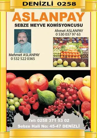 Aslanpay Komisyon evi — yayımlanmış firma fotoğrafı