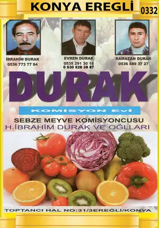 Durak Komisyonevi — yayımlanmış firma fotoğrafı