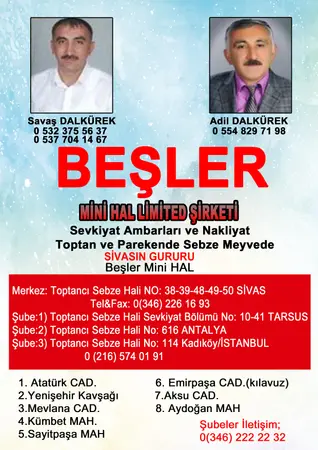 Beşler Mini Hal Limited Şirketi — yayımlanmış firma fotoğrafı