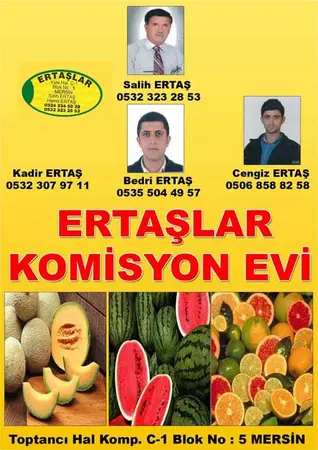 Ertaşlar Komisyon evi — yayımlanmış firma fotoğrafı