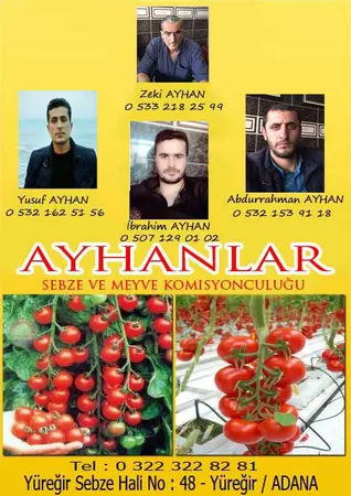 Ayhanlar Komisyon evi — yayımlanmış firma fotoğrafı