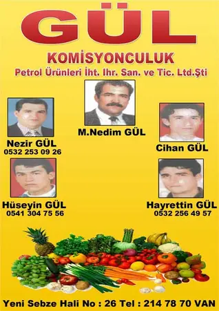 Gül Komisyonculuk — yayımlanmış firma fotoğrafı