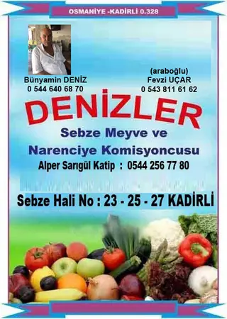 Denizler Komisyon evi — yayımlanmış firma fotoğrafı