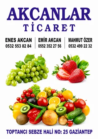 Akcanlar ticaret Akcanlar komisyon komisyon evi — yayımlanmış firma fotoğrafı