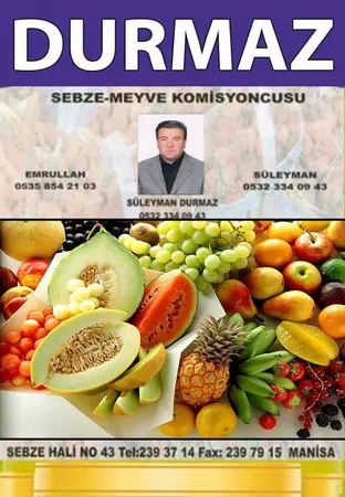 Durmaz Komisyon evi — yayımlanmış firma fotoğrafı