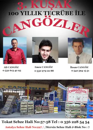 Cangözler Komisyon evi — yayımlanmış firma fotoğrafı