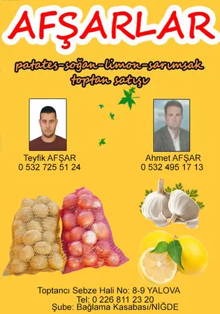 Afşarlar Toptan Satış — yayımlanmış firma fotoğrafı