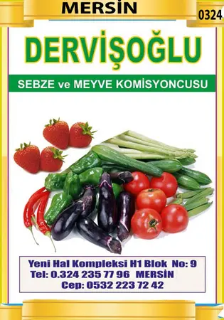 Dervişoğlu Komisyon evi — yayımlanmış firma fotoğrafı