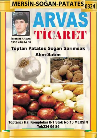 Arvas Ticaret — yayımlanmış firma fotoğrafı