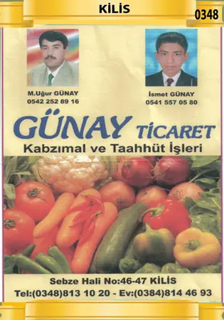 Günay Ticaret — yayımlanmış firma fotoğrafı