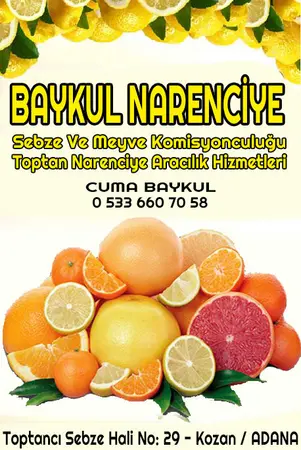 Cuma Baykul Komisyon evi — yayımlanmış firma fotoğrafı