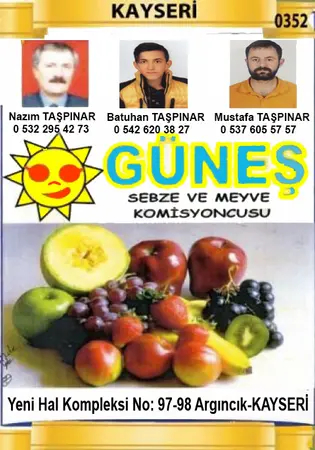 Güneş Komisyon evi — yayımlanmış firma fotoğrafı