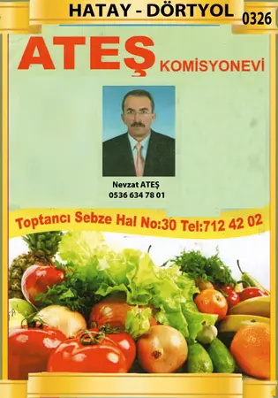 Ateş Komisyonevi — yayımlanmış firma fotoğrafı