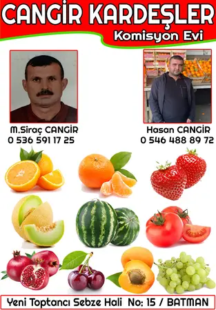 Cangir Kardeşler Komisyon Evi — yayımlanmış firma fotoğrafı