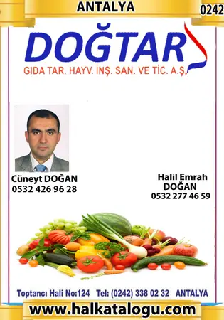 Doğtar Gıda Komisyon Evi Doğtar Tarım Ürünleri — yayımlanmış firma fotoğrafı