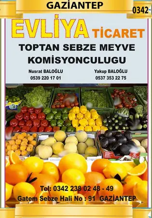 Evliya Ticaret Komisyon evi — yayımlanmış firma fotoğrafı
