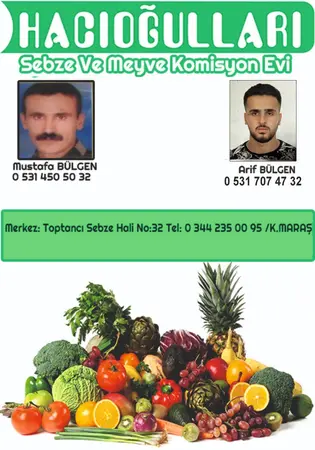 Hacıoğulları Komisyon evi — yayımlanmış firma fotoğrafı