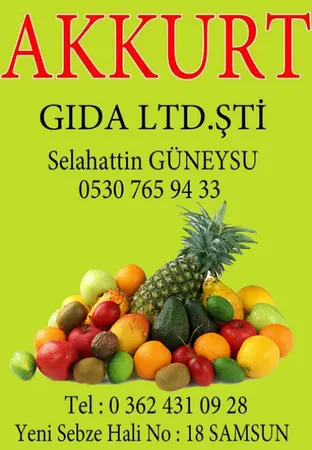 Akkurt Gıda komisyon evi — yayımlanmış firma fotoğrafı