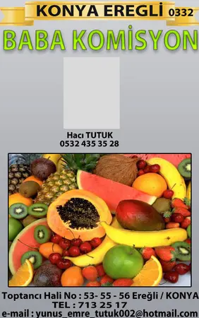 Baba Komisyon — yayımlanmış firma fotoğrafı
