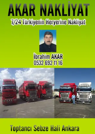 Akar Nakliyat — yayımlanmış firma fotoğrafı