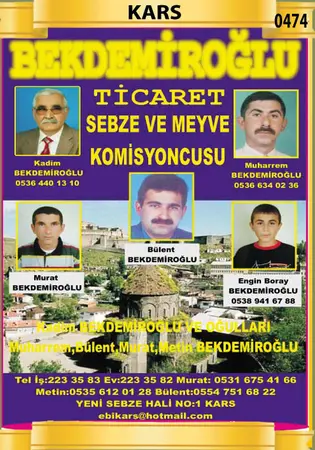 Bekdemiroğlu Ticaret — yayımlanmış firma fotoğrafı
