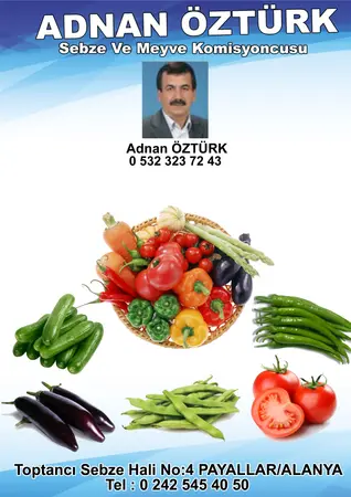 Adnan ÖZTÜRK Komisyon evi — yayımlanmış firma fotoğrafı