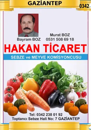 Hakan ticaret komisyon evi — yayımlanmış firma fotoğrafı