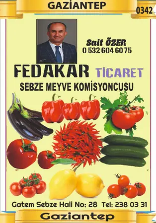 Fedakar Ticaret — yayımlanmış firma fotoğrafı