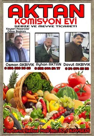 Aktan Komisyon Evi - Aktan Kayseri — yayımlanmış firma fotoğrafı