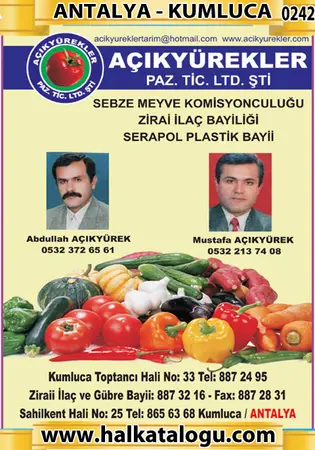 Açıkyürekler Komisyon — yayımlanmış firma fotoğrafı