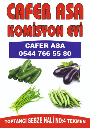 Cafer asa komisyon evi — yayımlanmış firma fotoğrafı